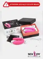 Dive into pleasure with U Shape 12 Speed Pink Dual Waterproof Vibrator - Your Ultimate Sensation Companion