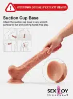 Unleash Sensual Bliss: Realistic Jamboo Dildo with Mighty Suction Power