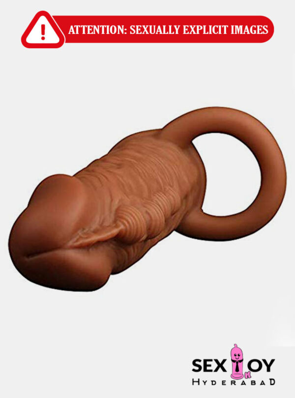 Secure Satisfaction: Reusable Silicone Male Chastity Penis Sleeve