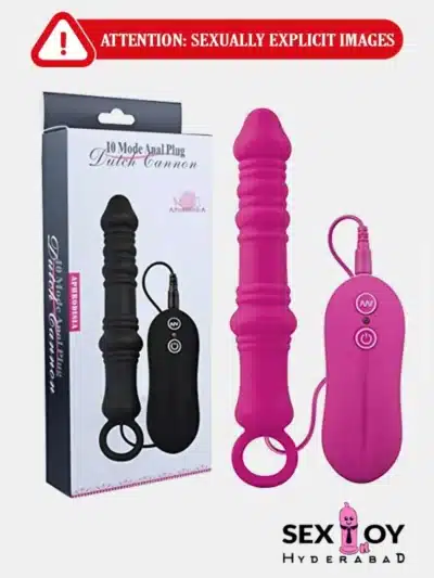 Blast of Pleasure: Dutch Cannon 10 Mode Anal Plug Butt Vibrator