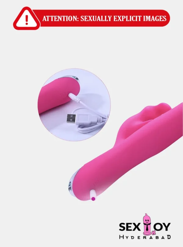 Elevate Your Pleasure: Khalifa Silicone Rabbit Vibrator USB Rechargeable