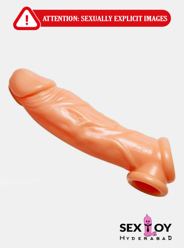 A Male Penis Extender Sleeve for adults.