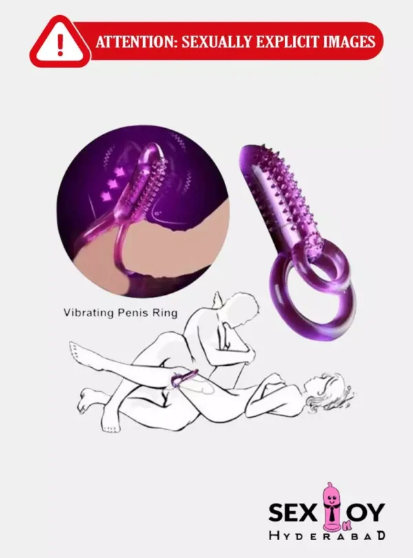 A vibrating penis ring for men, available in India.