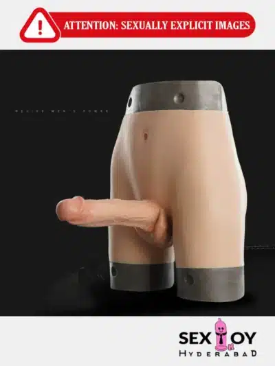 Realistic Penis Panty made from silicone for cross-dressers, gay men, and lesbians, 100% waterproof with discreet delivery.