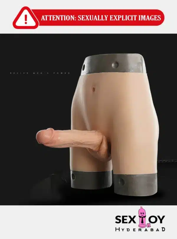 Realistic Penis Panty made from silicone for cross-dressers, gay men, and lesbians, 100% waterproof with discreet delivery.