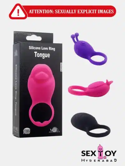 10-Speed USB Vibrating Cock Ring showcasing its sleek design and versatile vibration settings for enhanced pleasure.