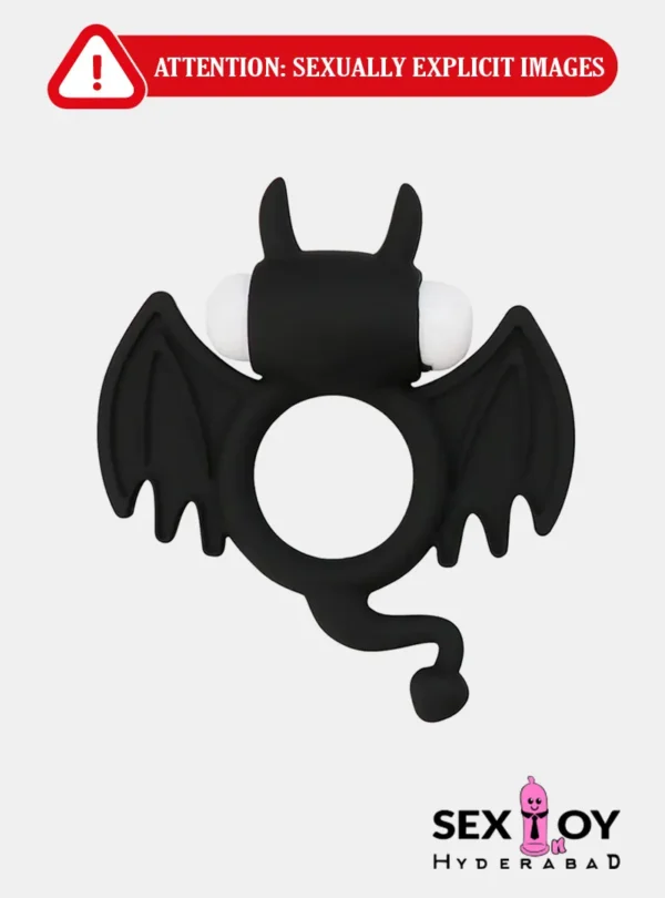 Batman Cock Ring featuring a fun superhero design, perfect for adding playful excitement to intimate moments.