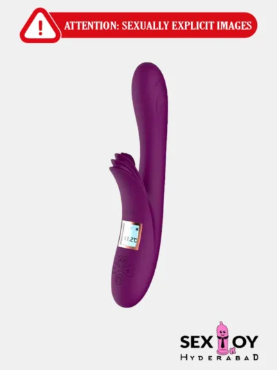 Lilo Heated Rabbit Vibrator showcasing its elegant design and warming feature for enhanced pleasure.