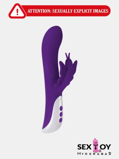 Purple Butterfly G-Spot Vibrator, designed for targeted G-spot stimulation with a butterfly-shaped design.