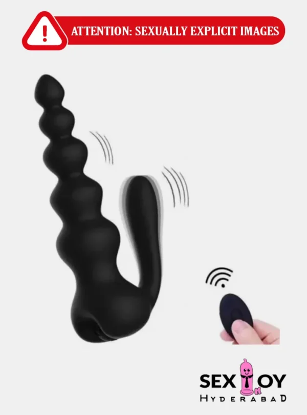 Wireless Remote Control Anal Vibrator featuring 10 vibration modes, designed for pleasurable anal stimulation.