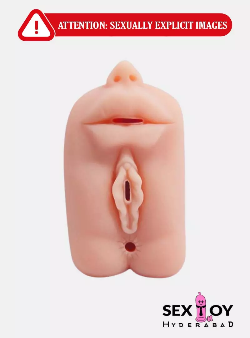 3-In-1 Oral Pussy Anal Fun-Shop Best Secret Male Masturbator